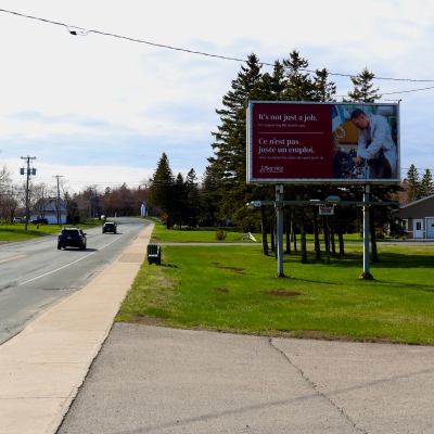 Caraquet - W St Peters Blvd - Billboard #118