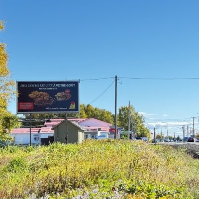 Bathurst, NB - Saint Peter Avenue - Billboard #205