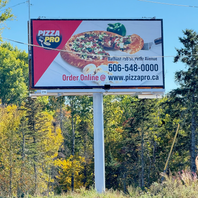 Bathurst, NB - St Peteers Ave - Billboard #216