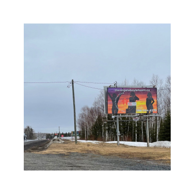 Bathurst, NB - Saint Peter Avenue - Billboard #206