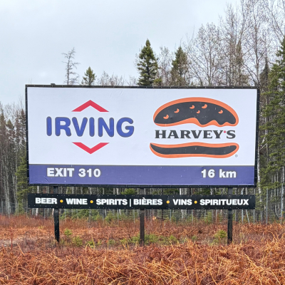 Route 8 - Bathurst, NB - Highway Signage #221