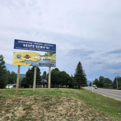 132 Gaspe Highway - Listuguj, Quebec - Billboard #4101