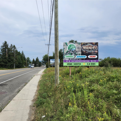 132 Gaspe Highway - Listuguj, Quebec - Billboard #4103