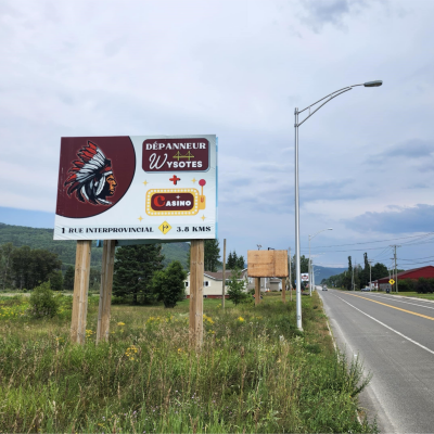 132 Gaspe Highway - Listuguj, Quebec - Billboard #4105