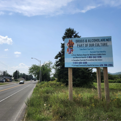 132 Gaspe Highway - Listuguj, Quebec - Billboard #4106