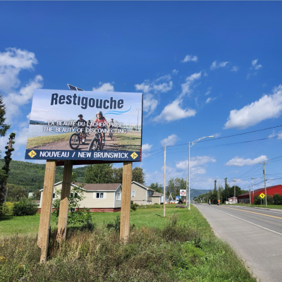 132 Gaspe Highway - Listuguj, Quebec - Billboard #4107