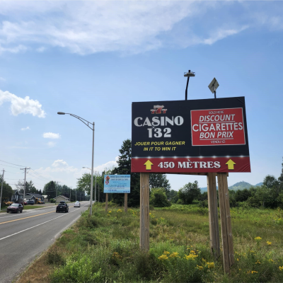 132 Gaspe Highway - Listuguj, Quebec - Billboard #4108