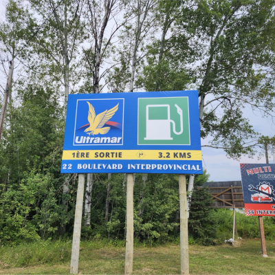 132 Gaspe Highway - Listuguj, Quebec - Billboard #4109