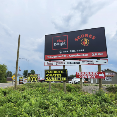 19 Interprovincial Boulevard - Listuguj, QC - Billboard #4124