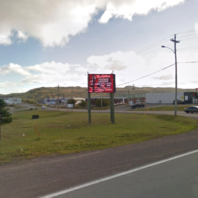 Marystown, NL - McGettigan Boulevard - Digital Billboard #3103