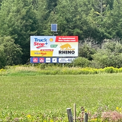 Route 2 - Amherst - Highway Billboard #456
