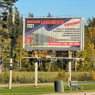 Caraquet - W St Peters Blvd - Billboard #117