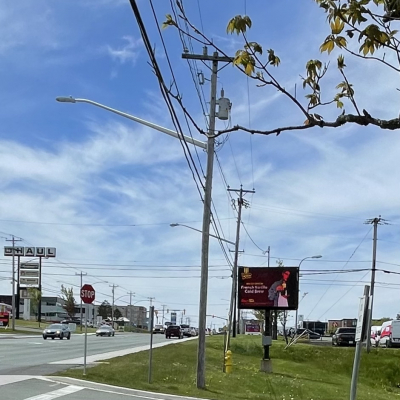 St John's, NL - Kenmount Road - Digital Billboard #3105