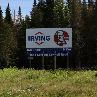 Route 2 - Hartland - Highway Signage #496