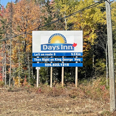 Route 126 - Rogersville, NB - Highway Signage #514