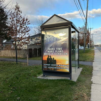 Miramichi, NB - Maher Street - Transit Shelter #0020