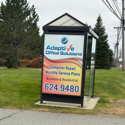 Miramichi, NB - Peak Performance - King George Highway - Transit Shelter #0017