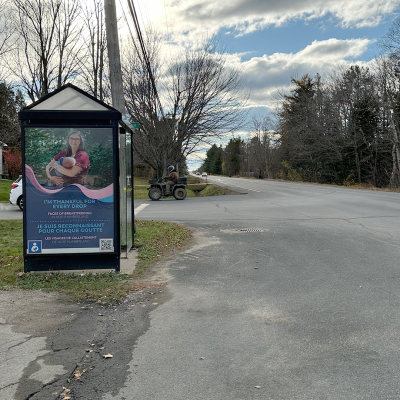 Miramichi, NB - Eastside Special Care Home - Transit Shelter #0023