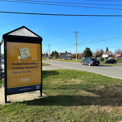 Miramichi, NB - NBCC - Hotel Dieu Street - Transit Shelter #0027