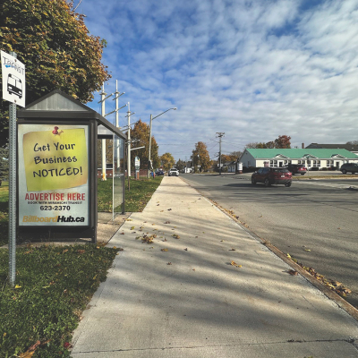 Miramichi, NB - Ferry Park - Water Street - Transit Shelter #0028