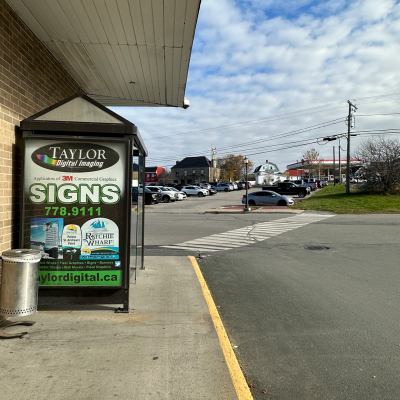 Miramichi, NB - Superstore - Johnson Avenue - Transit Shelter #0030