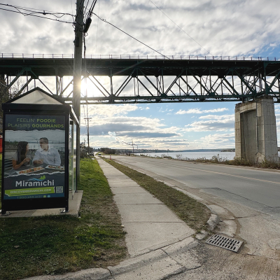 Miramichi, NB - Ellis Street - Transit Shelter #0031