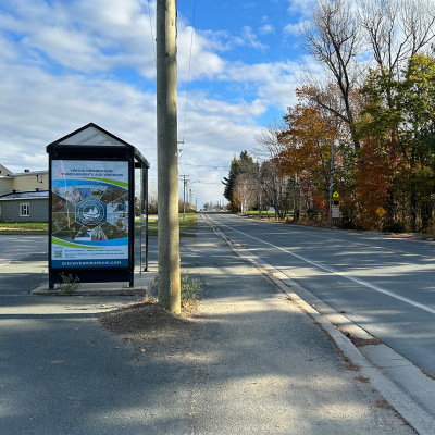 Miramichi, NB - Knights of Columbus - King Street - Transit Shelter #0033