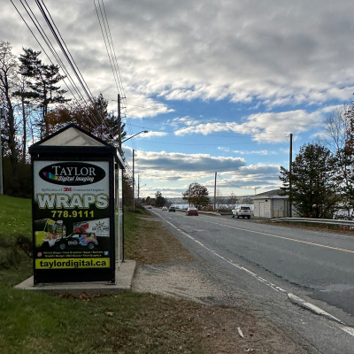 Miramichi, NB - Miramichi Gold & Country Club - Water Street - Transit Shelter #0034