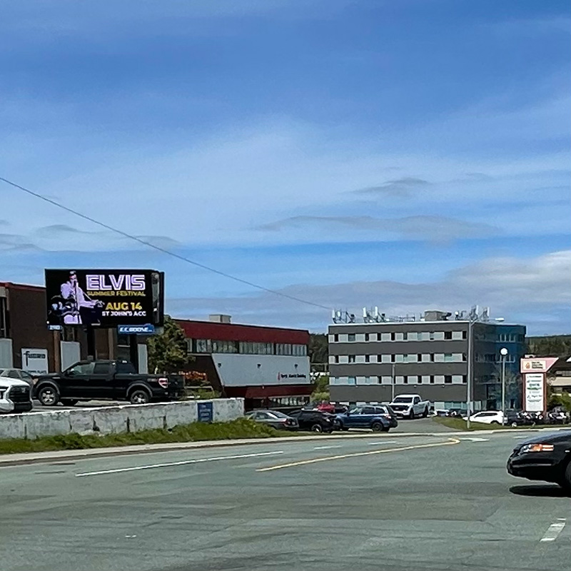 St John's, NL Pippy Place Digital Billboard 3207