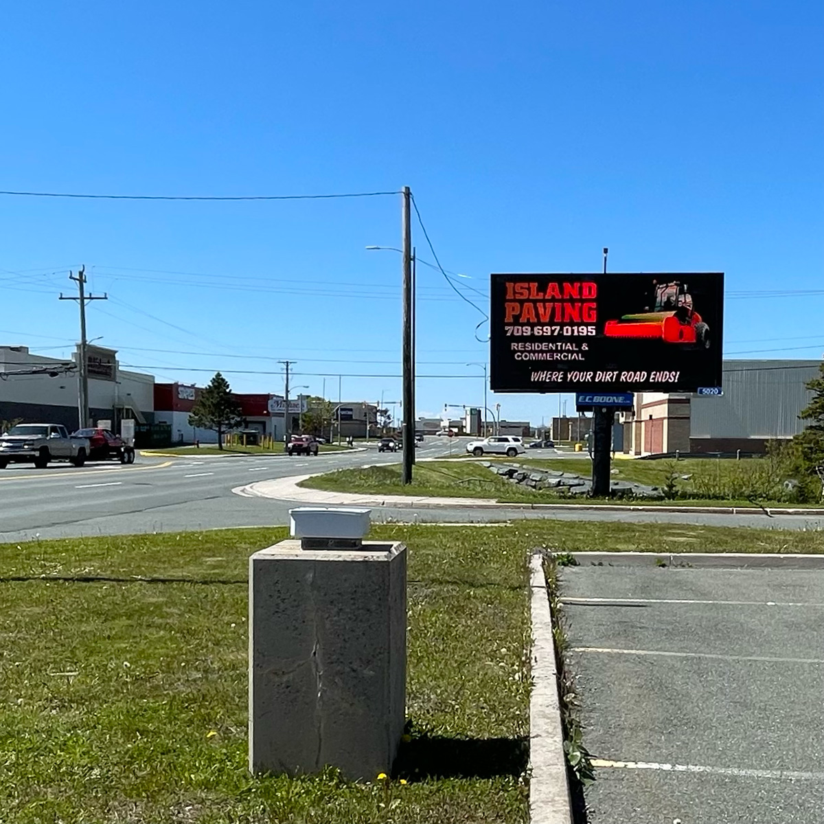 St John's, NL Aberdeen Avenue Digital Billboard 3211