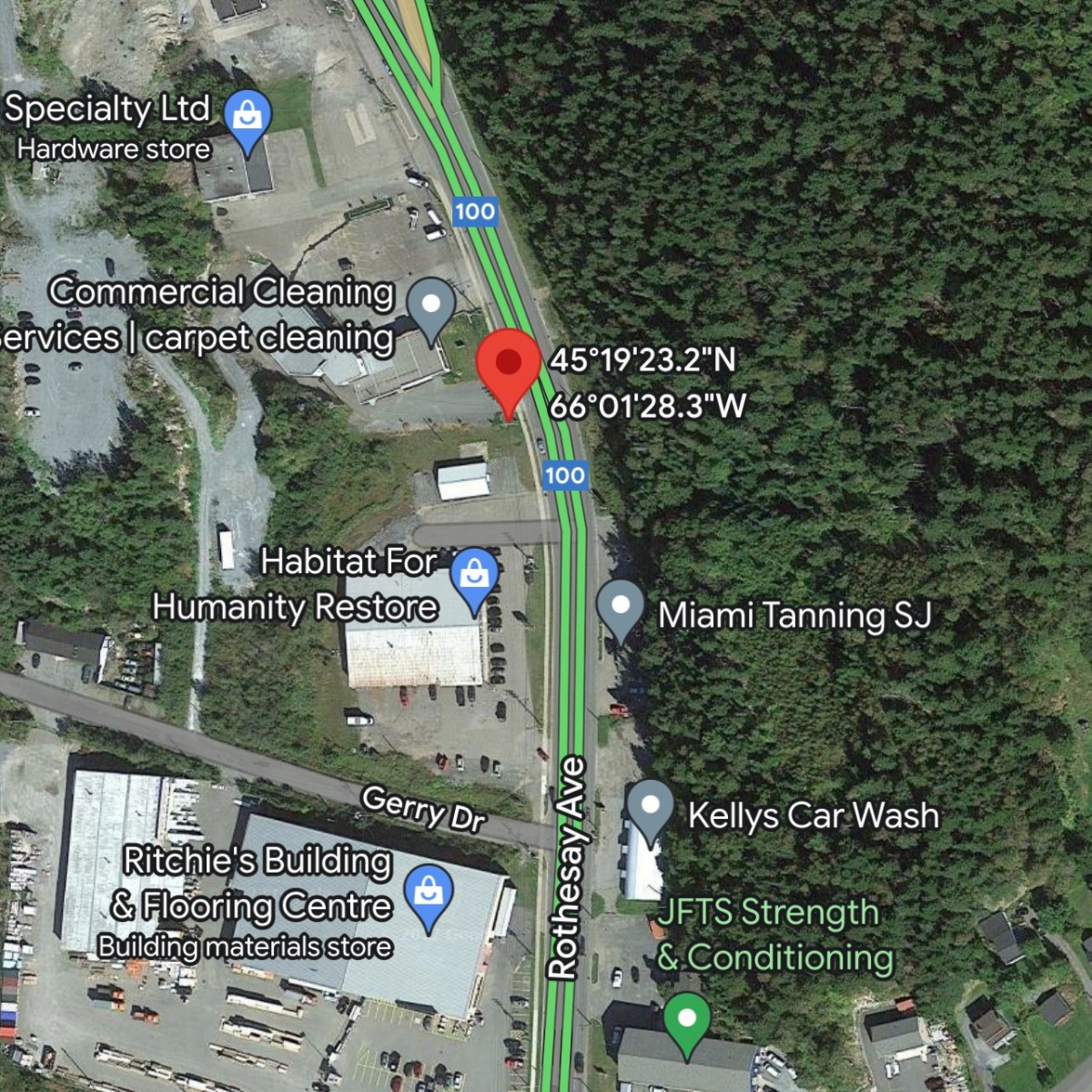 Saint John, NB Rothesay Avenue Outdoor Billboard Advertising 035